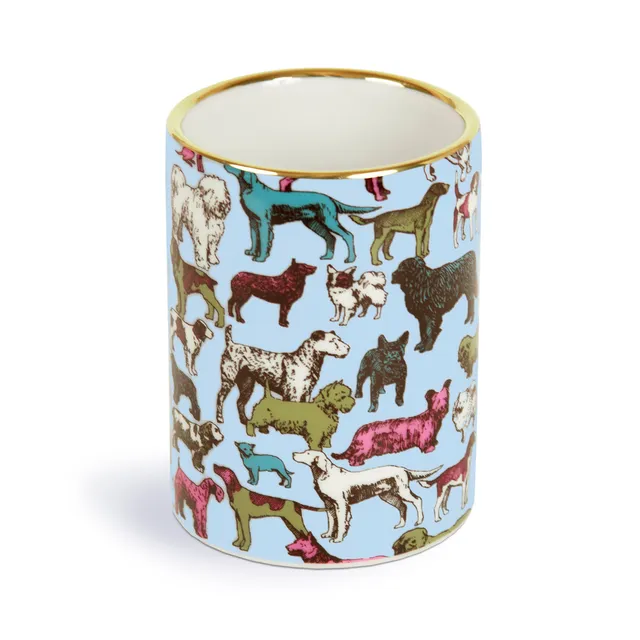 galison-liberty-best-in-show-stiftehalter-porzellan-hunde image 1