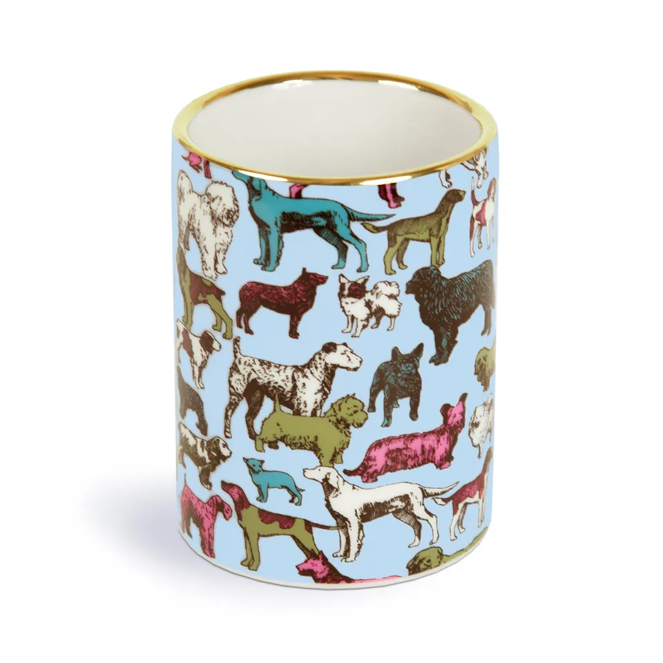 galison-liberty-best-in-show-stiftehalter-porzellan-hunde image 1