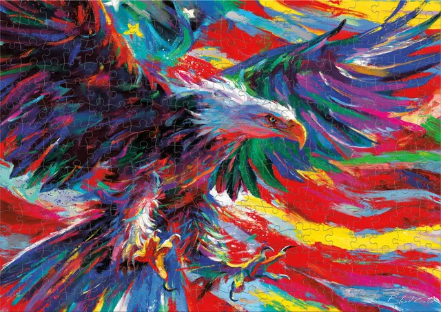 buffalo-games-americana-eagle-of-freedom-puzzle-500-teile image 1