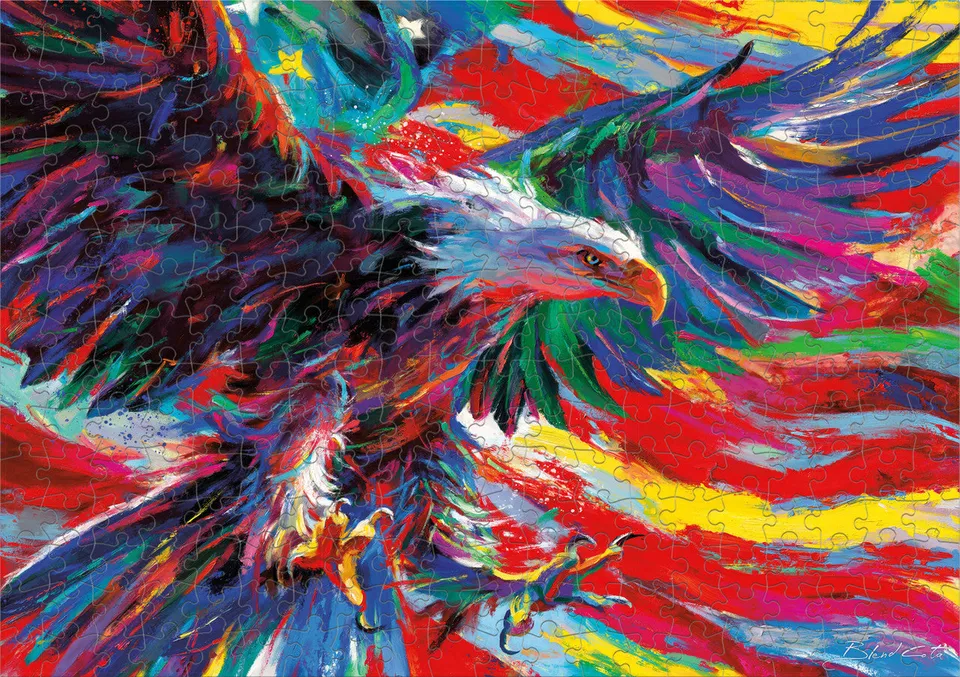 buffalo-games-americana-eagle-of-freedom-puzzle-500-teile image 1