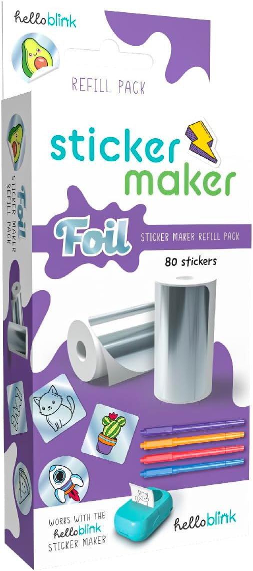 buffalo-games-hello-blink-sticker-maker-refillpack-80-folien-sticker image 1