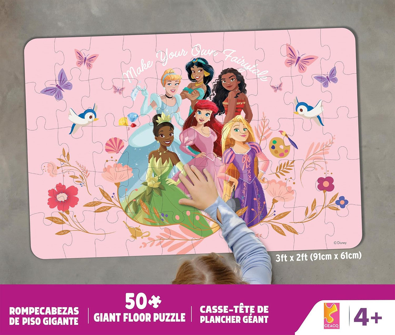 buffalo-games-disney-princess-bodenpuzzle-50-teile-ab-4-jahren image 2