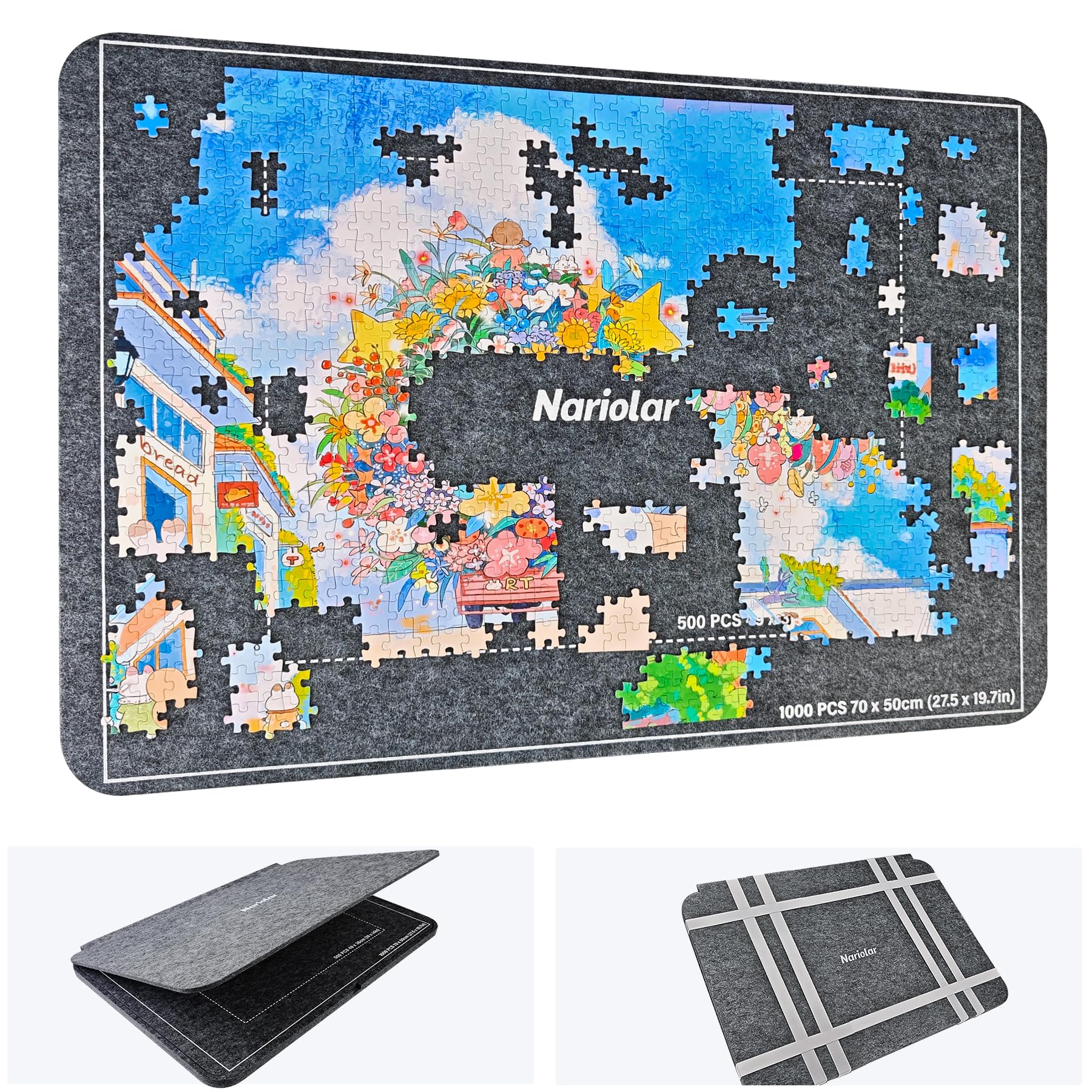 nariolar-puzzle-sorting-trays-puzzlebrett-1000-teile-mit-st-nder image 8