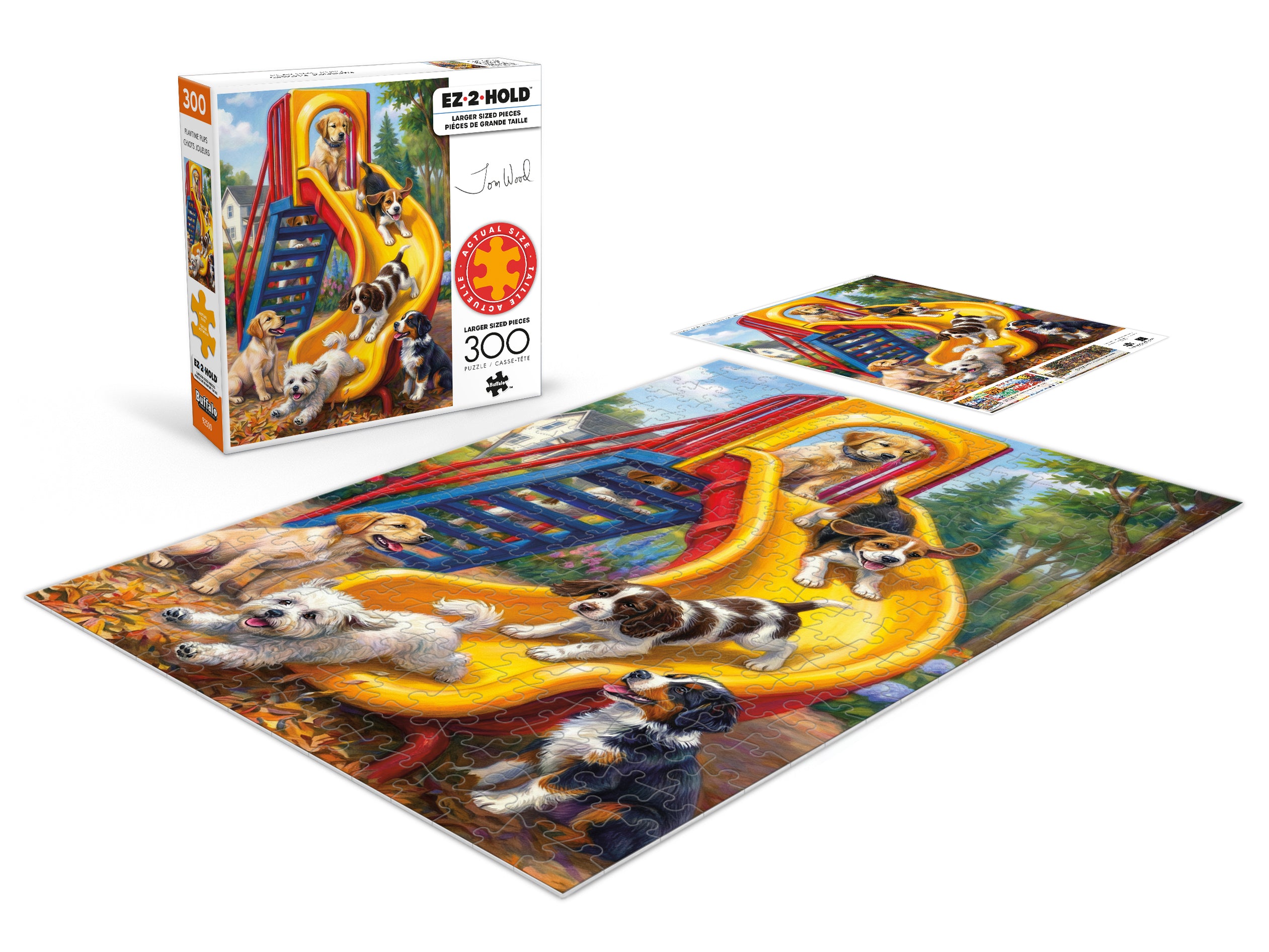 buffalo-games-playtime-pups-300-teile-puzzle-hunde-large-piece image 6
