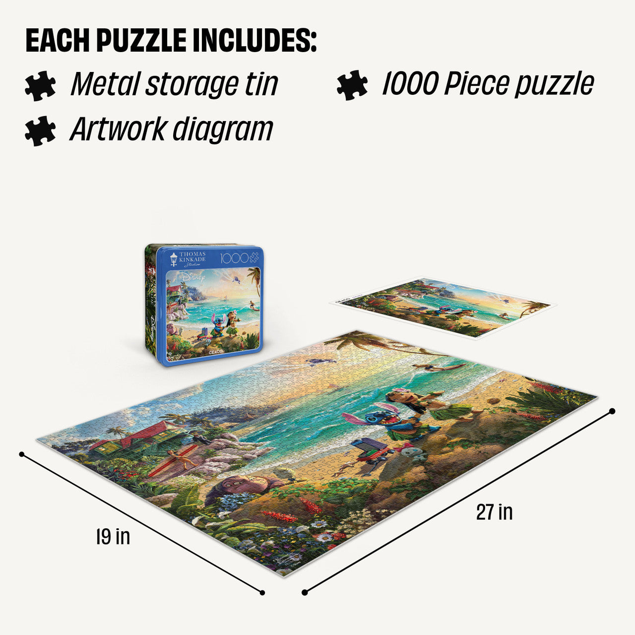 buffalo-games-lilo-and-stitch-puzzle-1000-teile-hawaii-strand image 5