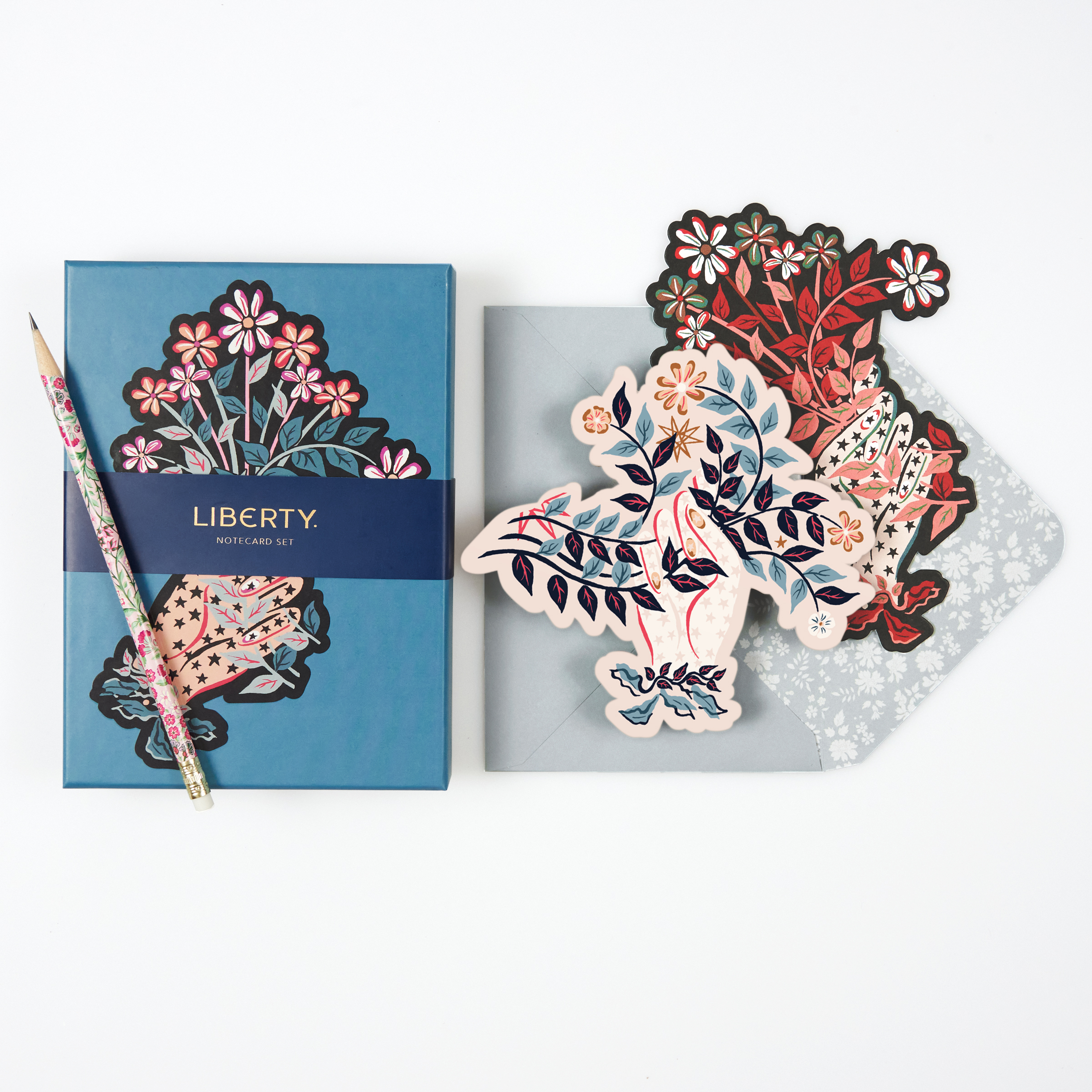galison-liberty-ianthe-notecard-set-12-karten-blumen image 8
