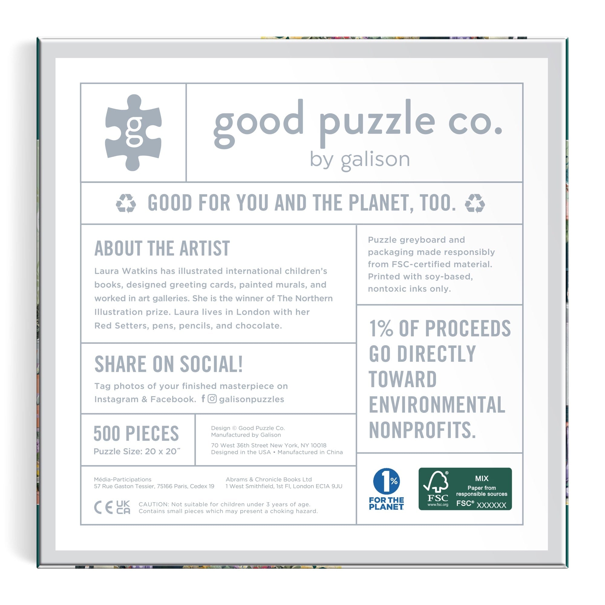 galison-good-puzzle-co-gardener-s-nook-puzzle-500-teile image 4