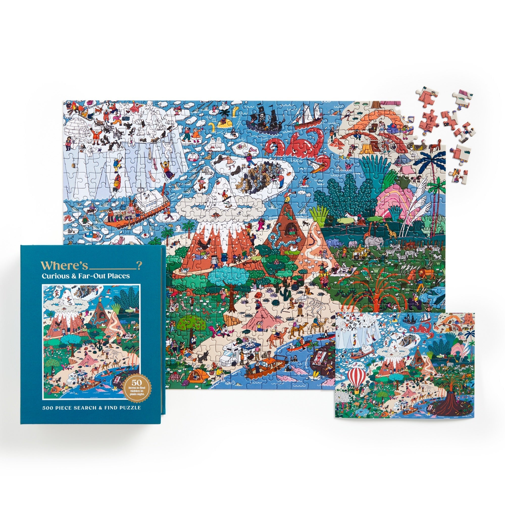 galison-where-s-curious-places-500-teile-suchpuzzle-magnetbox image 8
