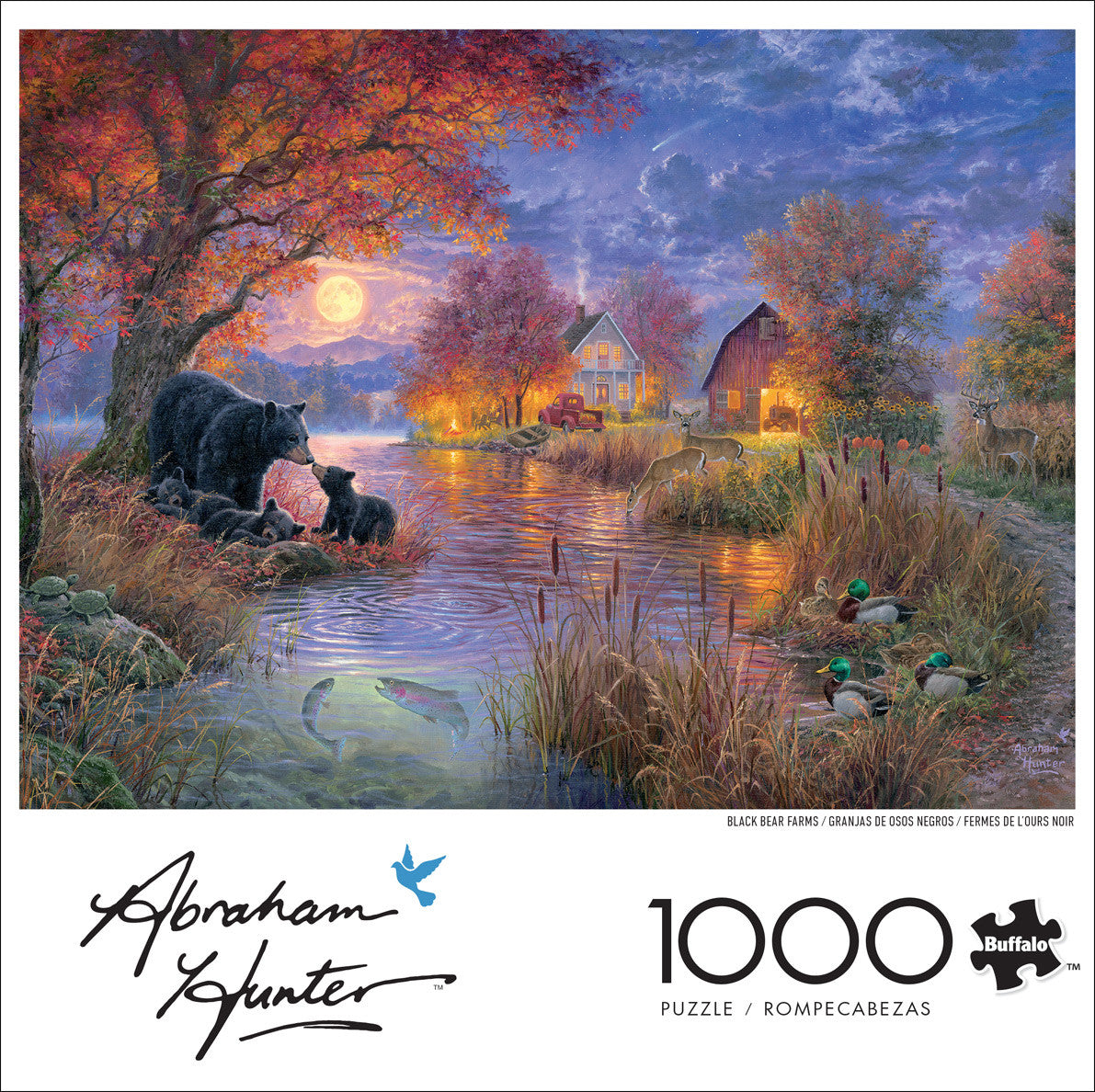 buffalo-games-black-bear-farms-1000-teile-puzzle-abraham-hunter image 2