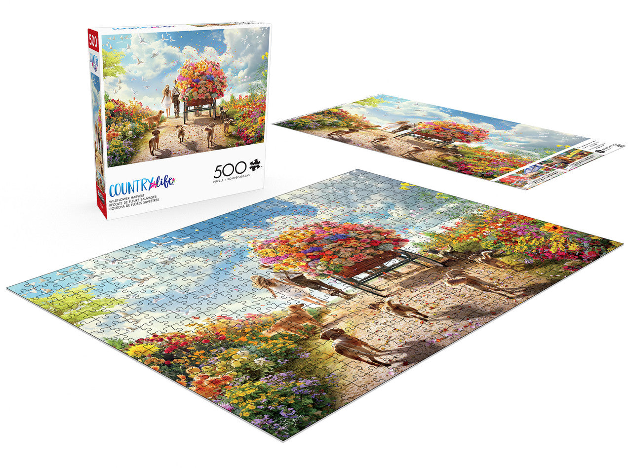 buffalo-games-country-life-wildflower-harvest-puzzle-500teile image 4