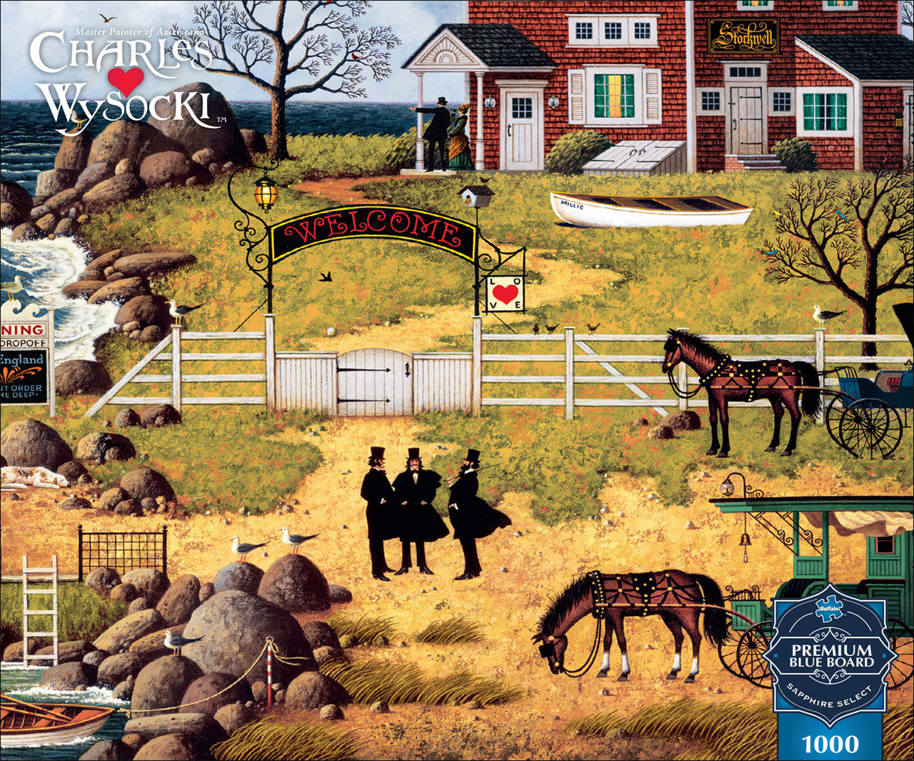 buffalo-games-wysocki-formulating-plan-puzzle-1000-teile image 2