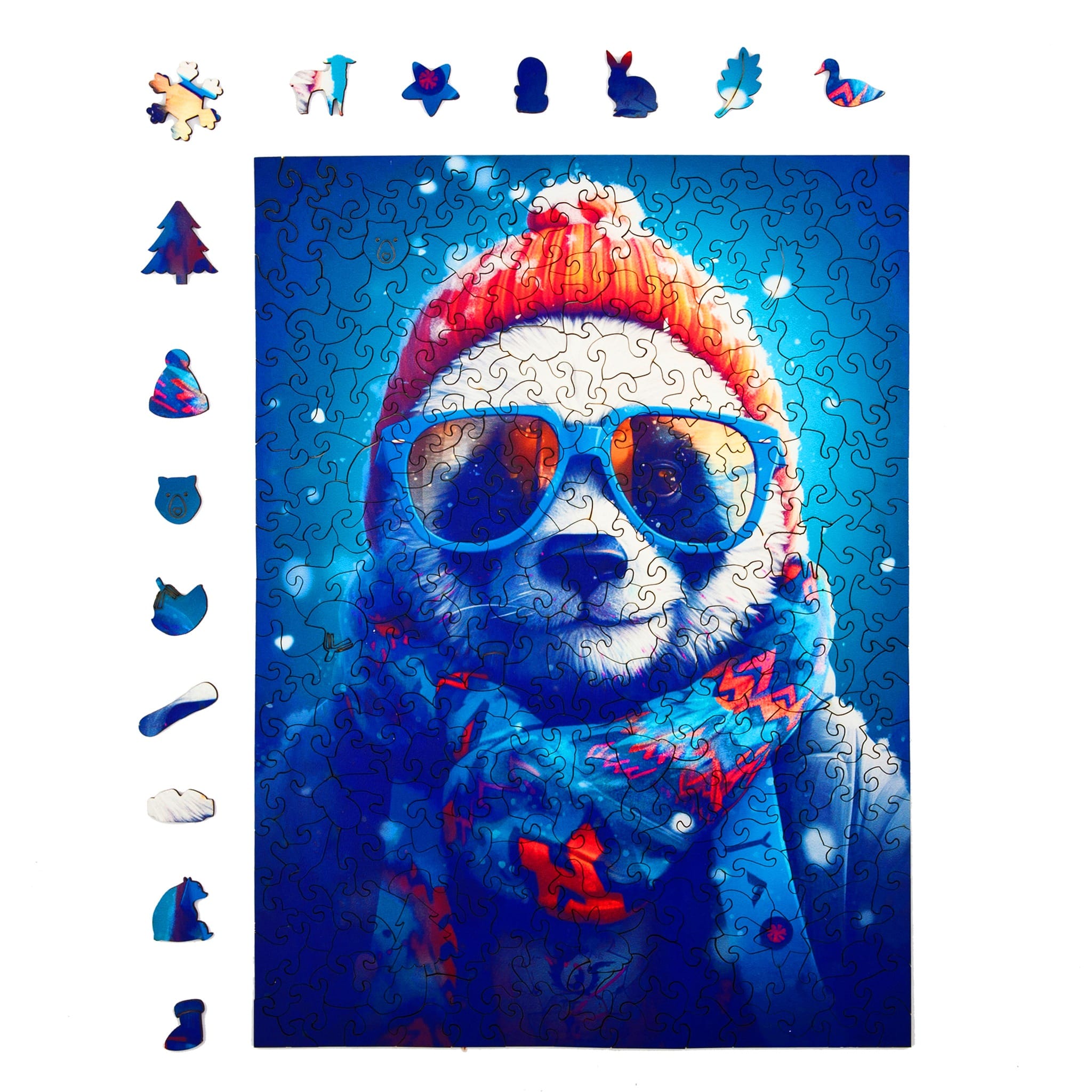 milliwood-cold-is-cool-panda-holzpuzzle-316-teile-cezary image 1