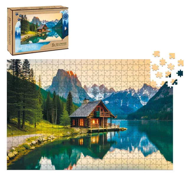 milliwood-landscapes-holzpuzzle-bergh-tte-580-teile image 1