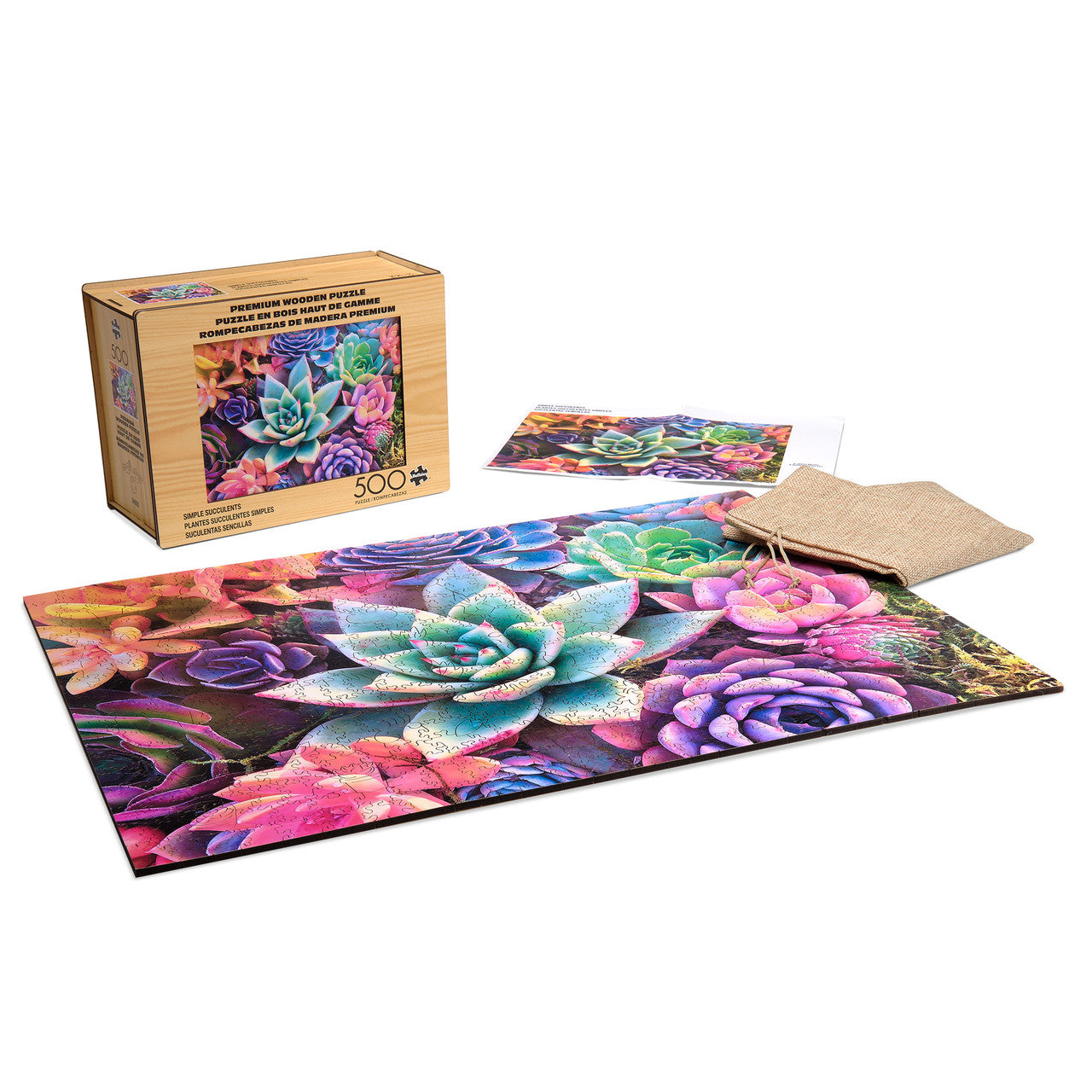 buffalo-games-simple-succulent-500-teile-holzpuzzle-whimsy image 4
