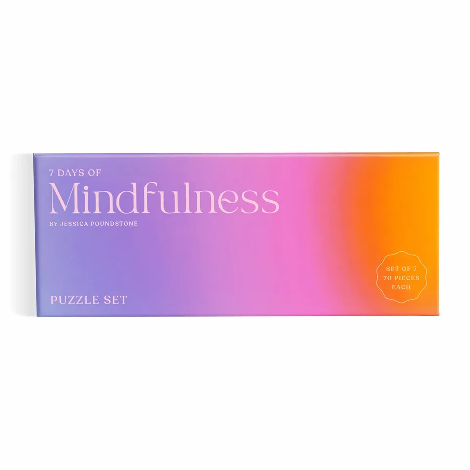 galison-7-days-of-mindfulness-puzzle-set-7x70-teile-achtsamkeit image 1