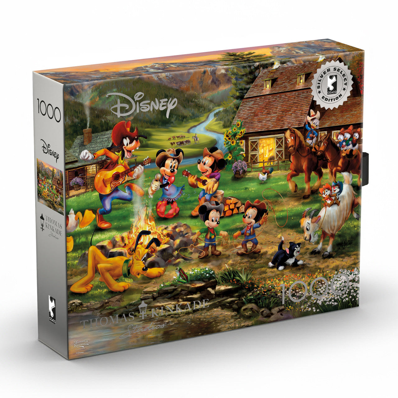 buffalo-games-kinkade-mickey-minnie-puzzle-1000-teile image 2