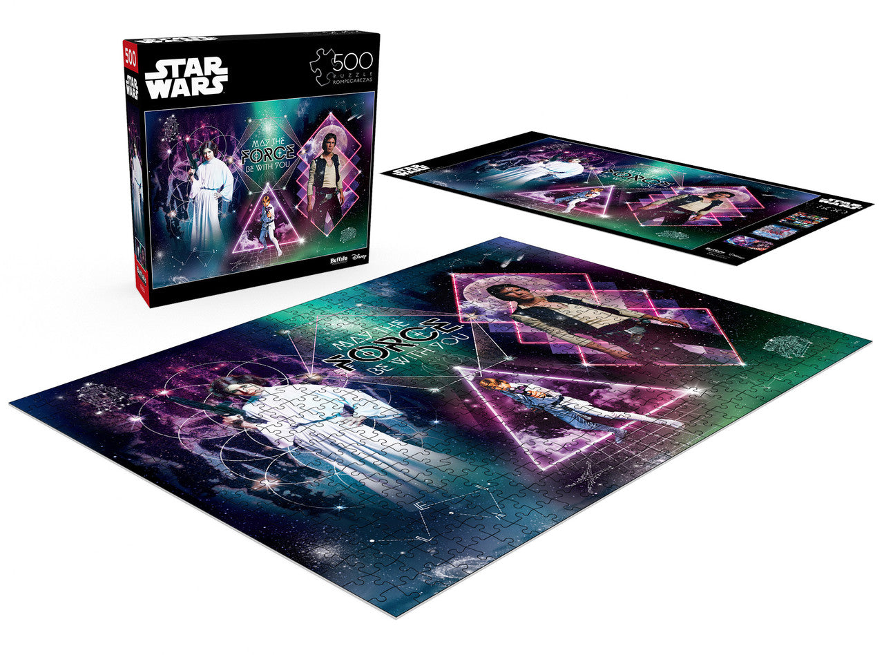 buffalo-games-star-wars-galactic-trio-puzzle-500-teile-film image 2