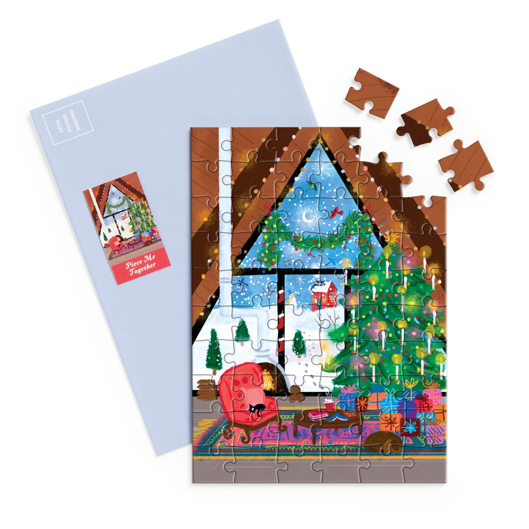 galison-cozy-cabin-grusskarten-puzzle-joy-laforme-60-teile image 3