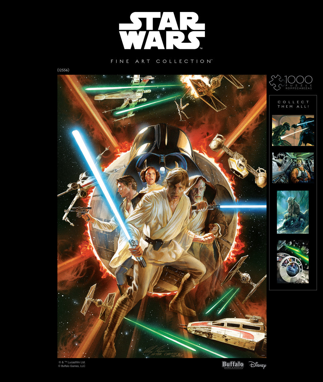 buffalo-games-star-wars-fine-art-collection-1-puzzle-1000-teile-comic image 3