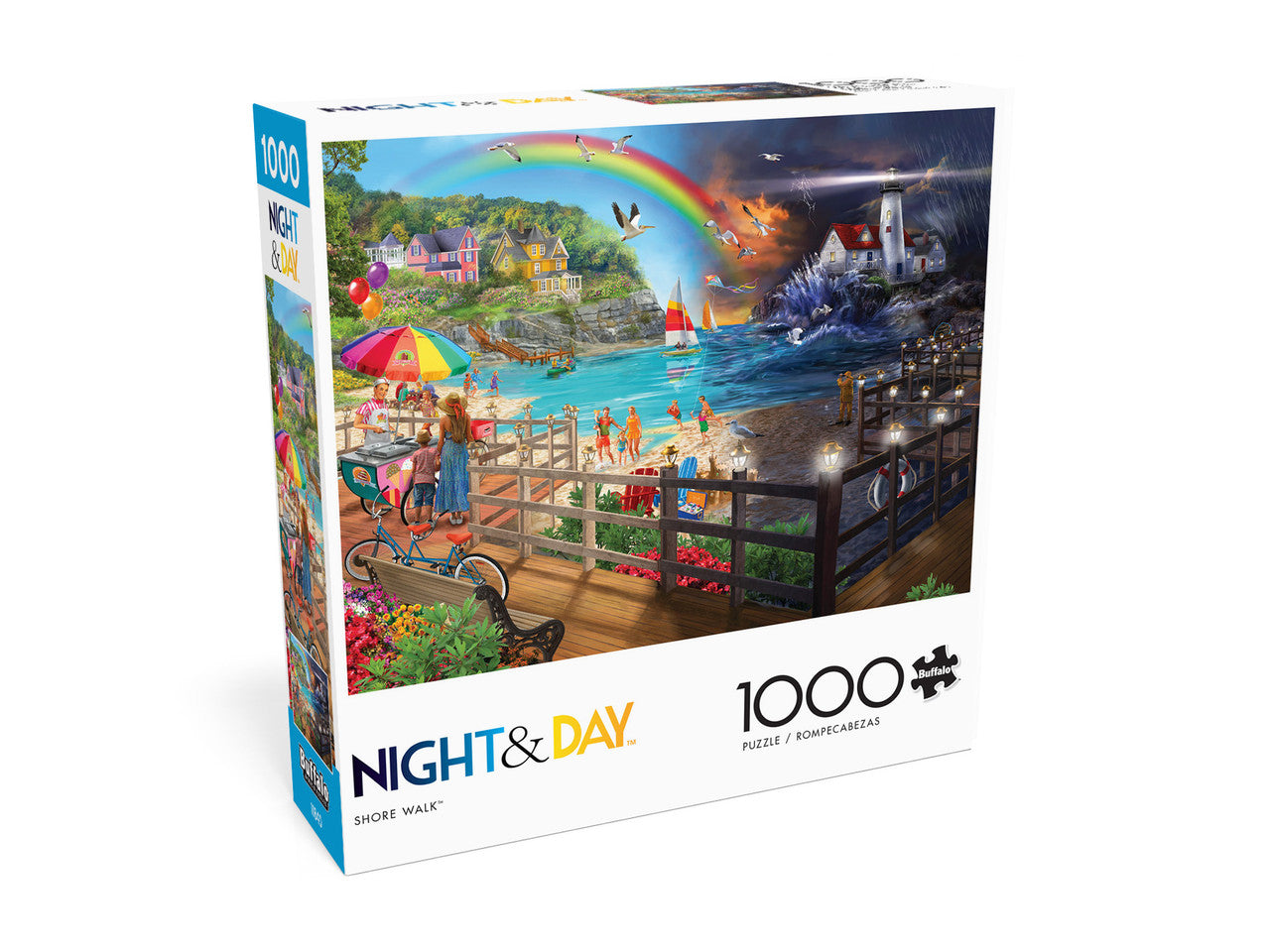 buffalo-games-night-day-shore-walk-1000-teile-puzzle-strand image 2