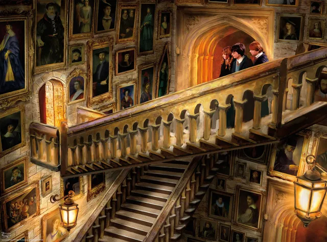 buffalo-games-grand-staircase-puzzle-1000-teile-harry-potter image 1