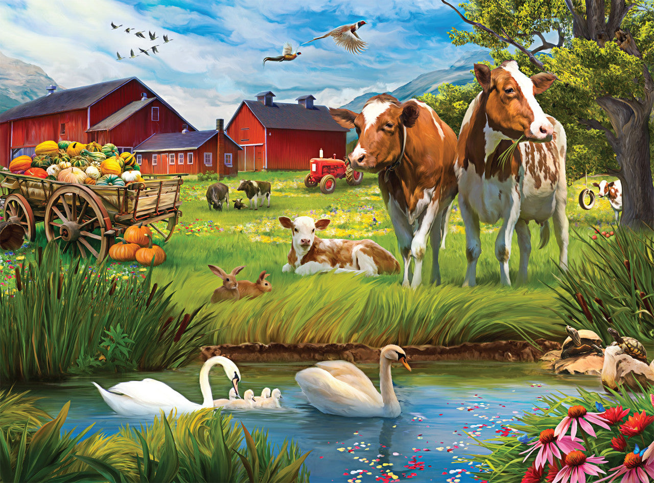 buffalo-games-country-life-fall-at-farm-puzzle-1000-teile image 1