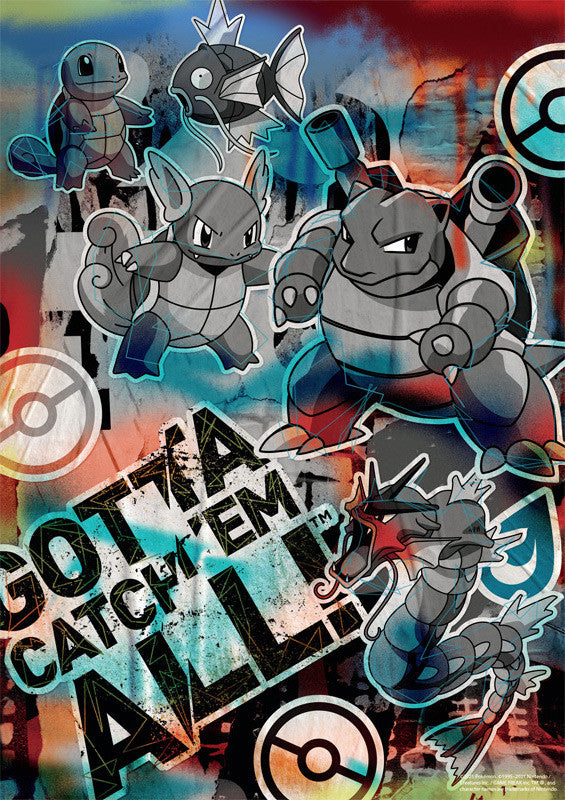 buffalo-games-pok-mon-squirtle-puzzle-500-teile-graffiti image 1