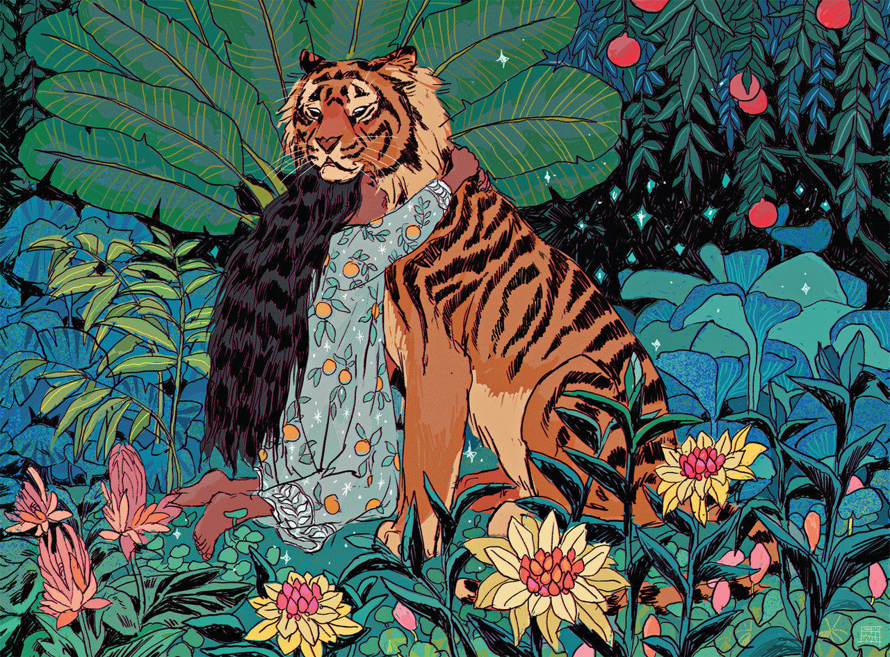 buffalo-games-bonjour-wild-friend-puzzle-1000-teile-tiger image 3