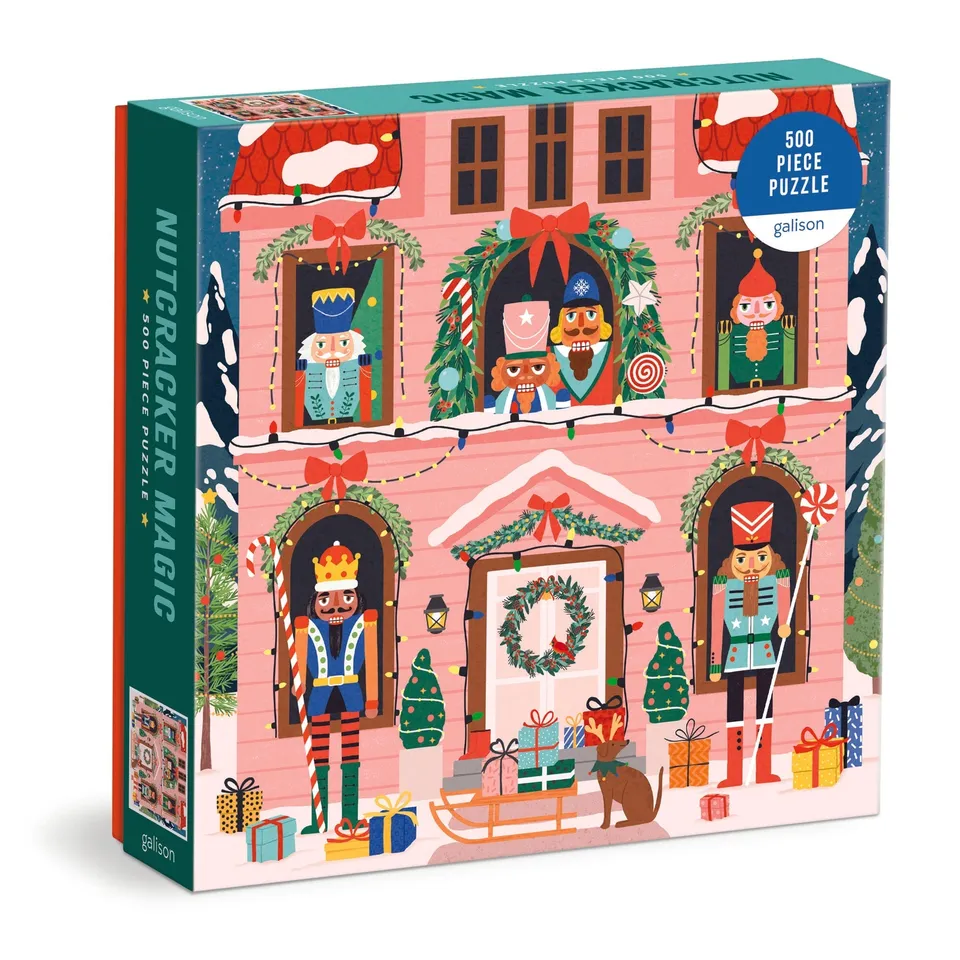 galison-nutcracker-magic-500-teile-weihnachtspuzzle-nussknacker image 1