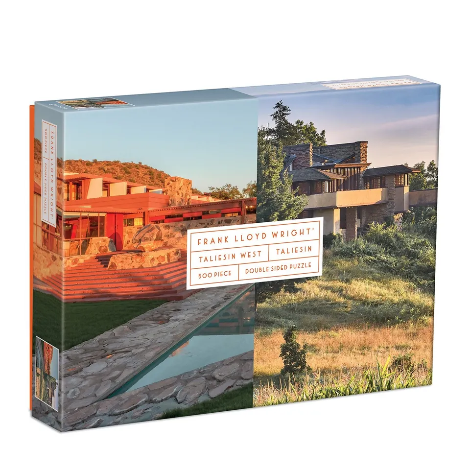 galison-frank-lloyd-wright-taliesin-puzzle-500-teile-doppelseitig image 1