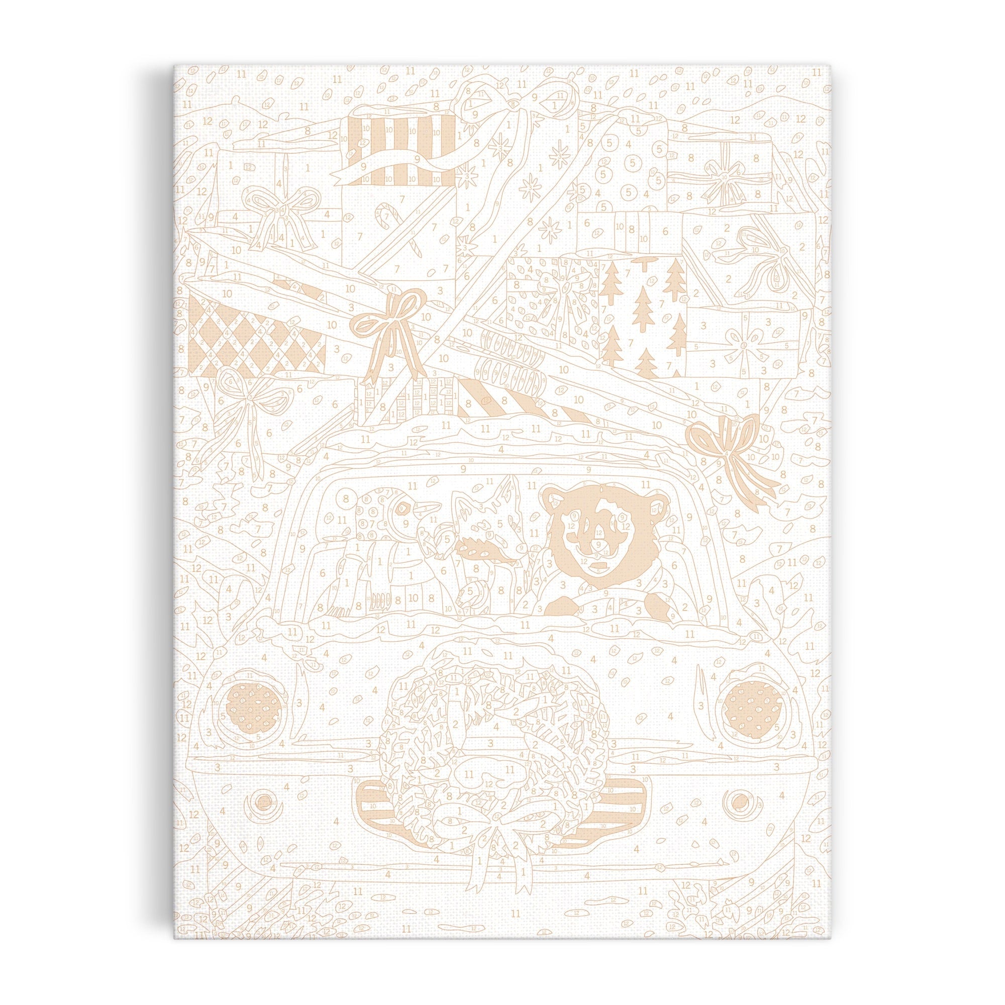 galison-christmas-joyride-malen-nach-zahlen-set-9x12-b-r-weihnachten image 3