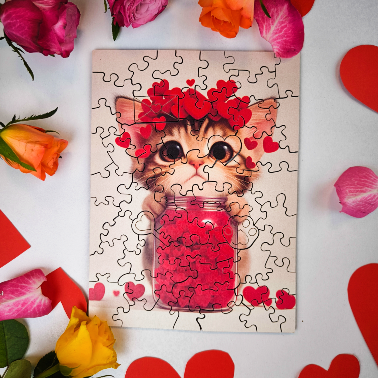 milliwood-celebrating-k-tzchen-holzpuzzle-50-teile-liebe image 3