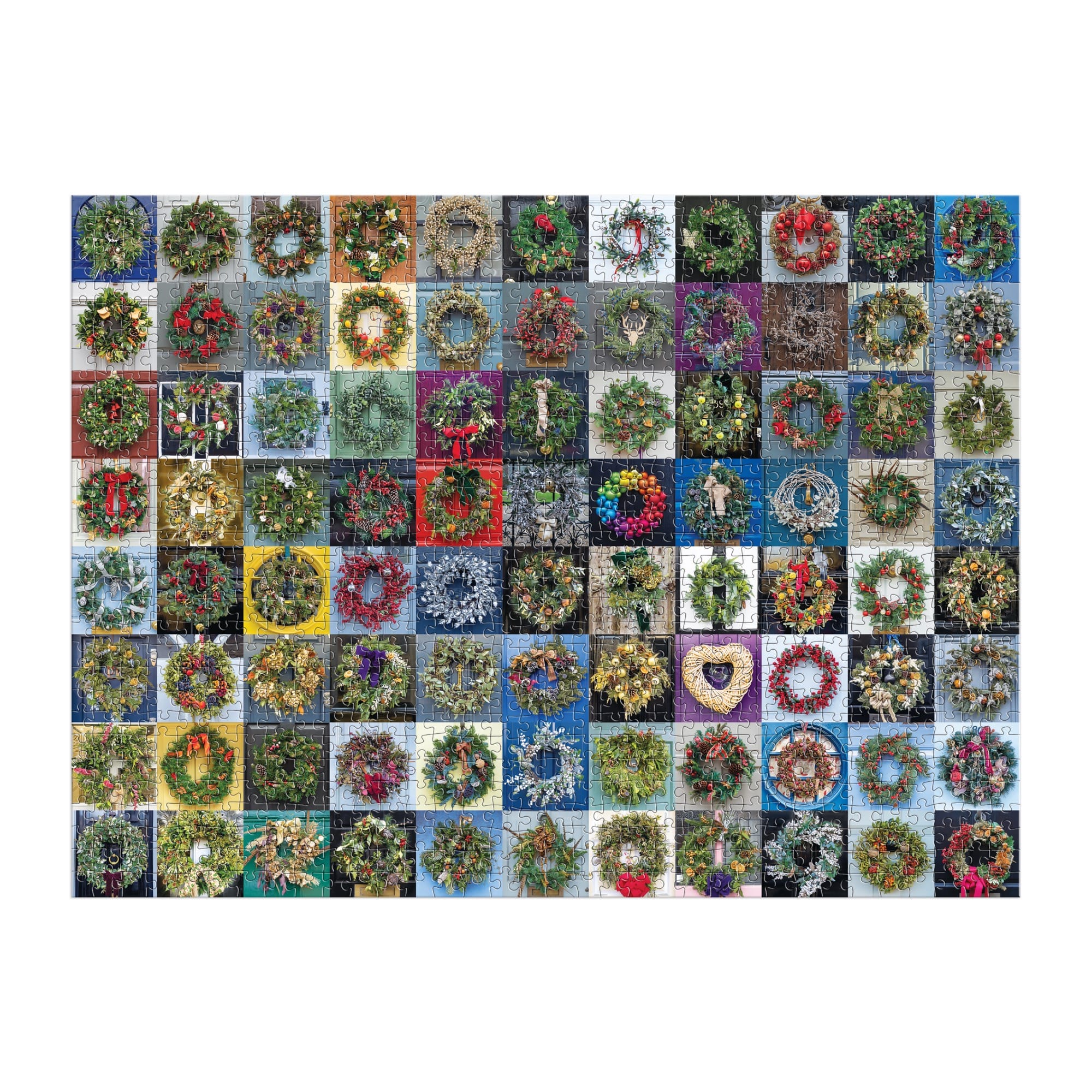 galison-handmade-wreaths-puzzle-1000-teile-weihnachten image 3