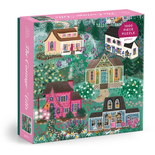 galison-cottage-hills-1000-teile-puzzle-blumenh-user image 1
