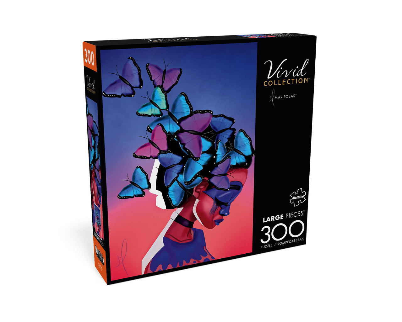 buffalo-games-vivid-mariposas-300-teile-puzzle-schmetterling image 3