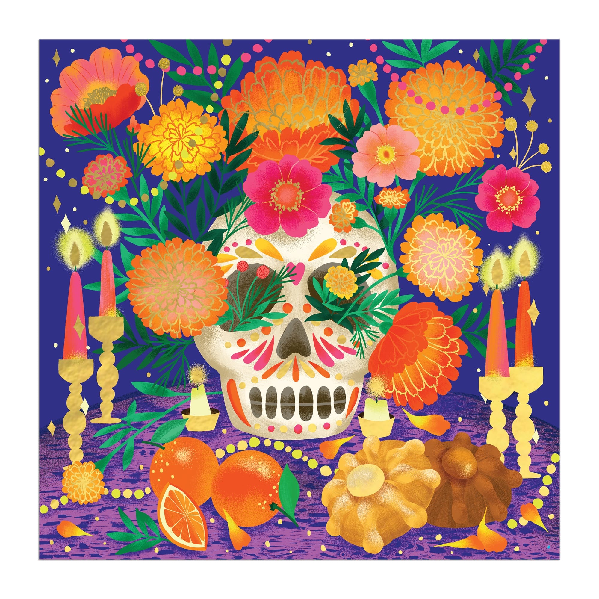 galison-ofrenda-del-d-a-de-muertos-500-teile-foil-puzzle image 5