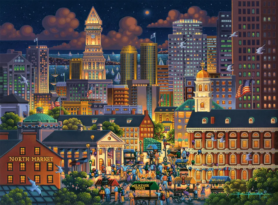 buffalo-games-eric-dowdle-boston-market-1000-teile-puzzle-stadt image 1