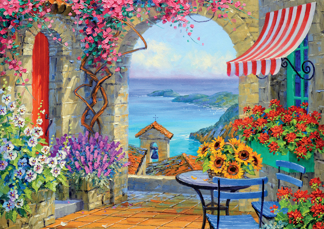 buffalo-games-warmth-of-the-mediterranean-300-teile-puzzle-meer image 1