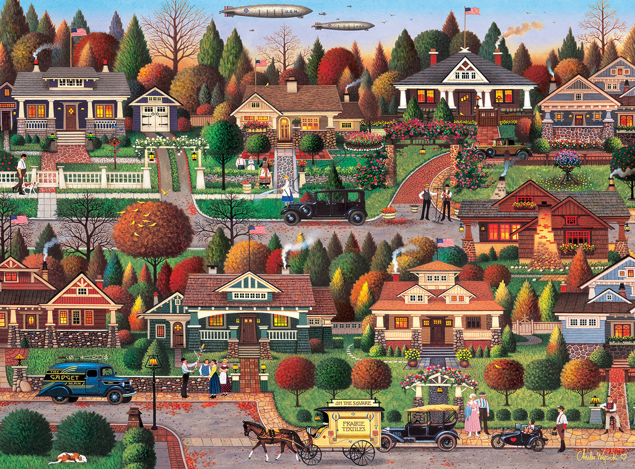 buffalo-games-silver-select-labor-day-in-bungalowville-puzzle-1000-teile image 3