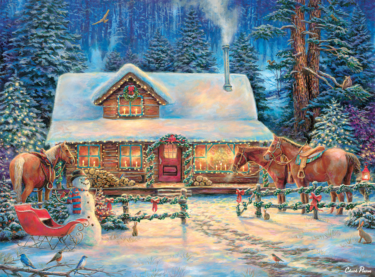 buffalo-games-winter-s-oasis-1000-teile-puzzle-winter image 1