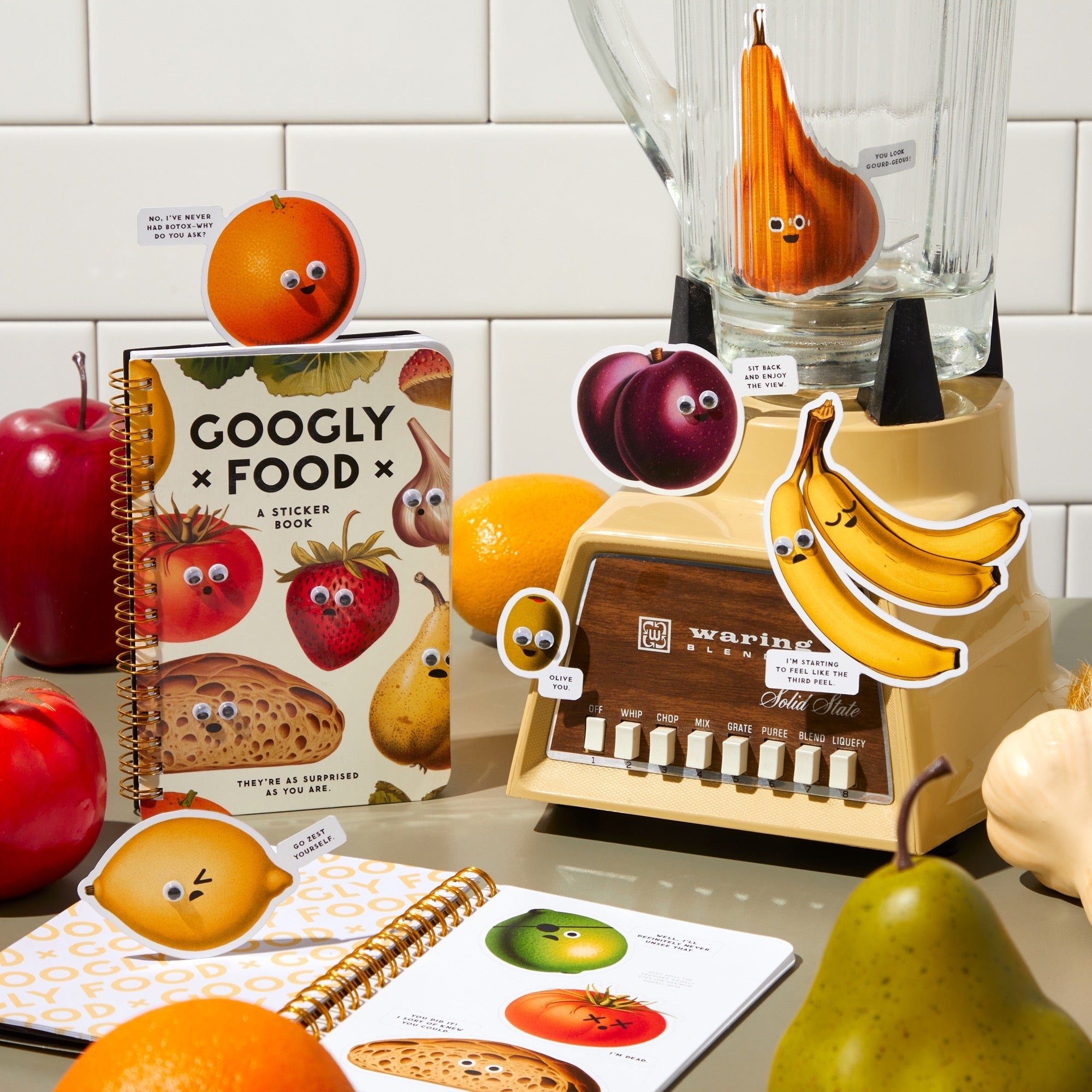 galison-googly-food-stickerbuch-mit-wackelaugen image 3