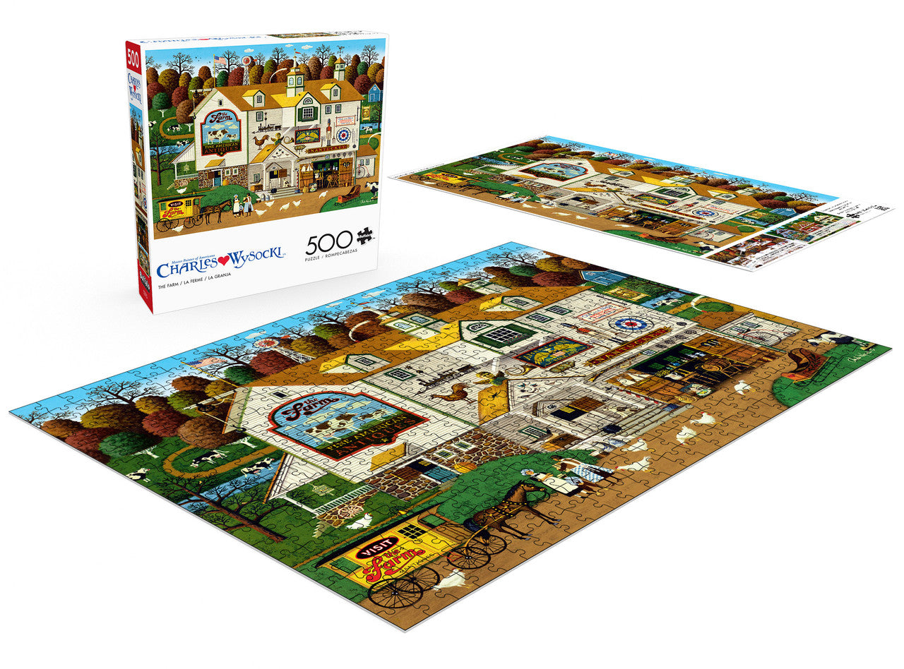 buffalo-games-wysocki-americana-the-farm-500-teile-puzzle-herbst image 3