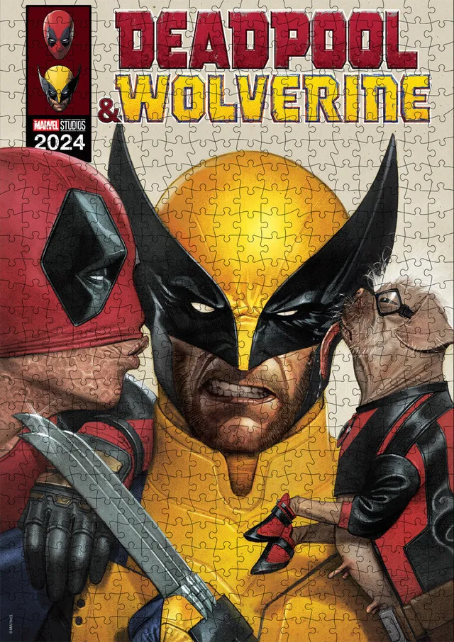 buffalo-games-deadpool-comic-book-500-teile-puzzle-marvel image 1