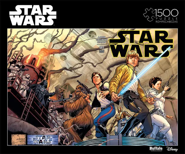 buffalo-games-star-wars-1-variant-cover-puzzle-1500-teile-darth-vader image 1
