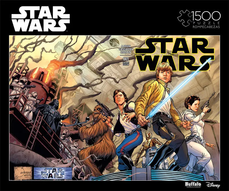 buffalo-games-star-wars-1-variant-cover-puzzle-1500-teile-darth-vader image 1