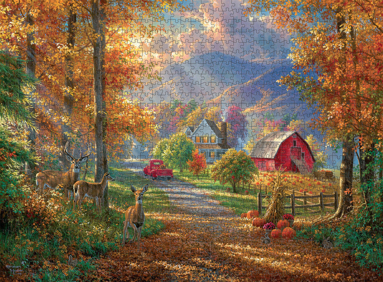 buffalo-games-fall-memories-1000-teile-puzzle-herbst image 1