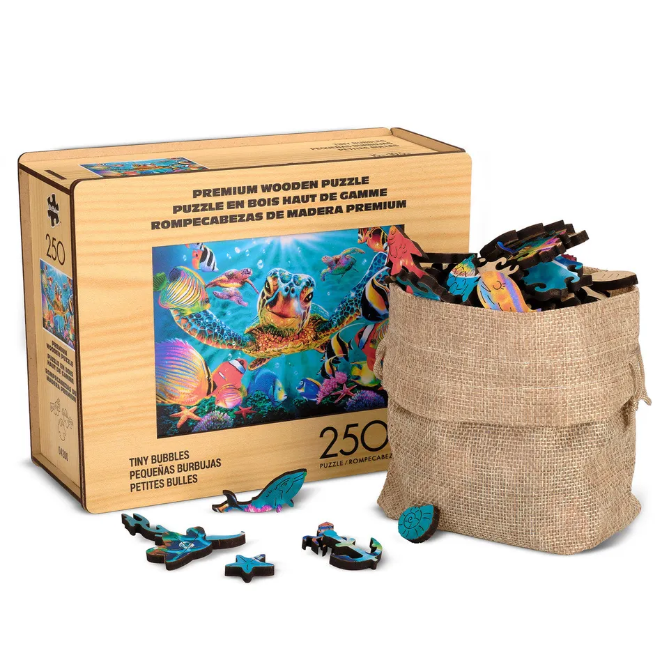 buffalo-games-tiny-bubbles-holzpuzzle-250-teile-whimsy-cut image 1