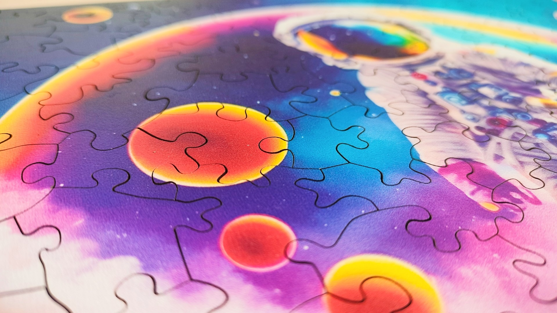 milliwood-galaxies-spaceman-holzpuzzle-150-teile-astronaut image 2