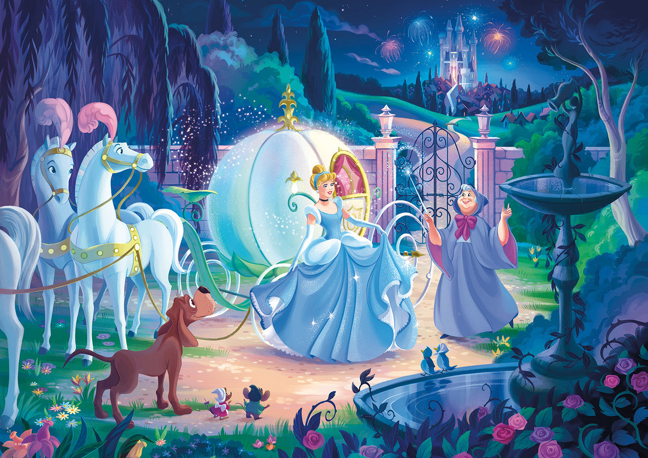 buffalo-games-disney-cinderellas-carriage-puzzle-500-teile-silver-select image 2