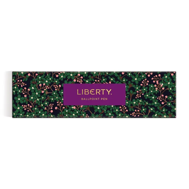 liberty-star-anise-kugelschreiber-geschenkbox-floral-gold image 1